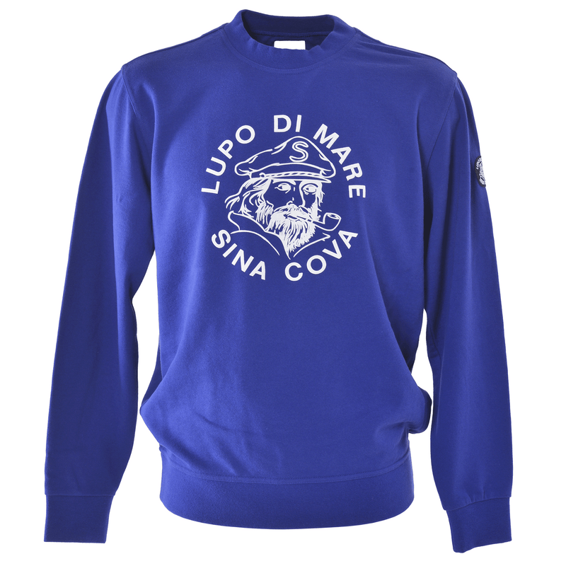 [Official] SINA COVA (SINA COVA) Crew Neck Long Sleeve Trainer Sinako Baro Print Unisex 10000090