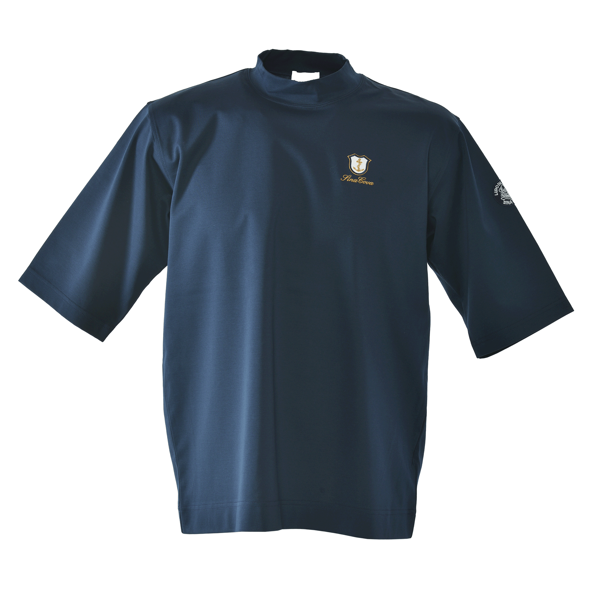 CHOPOVALOWENA tシャツ　値下げ 5分袖モックネックTシャツ 26130510