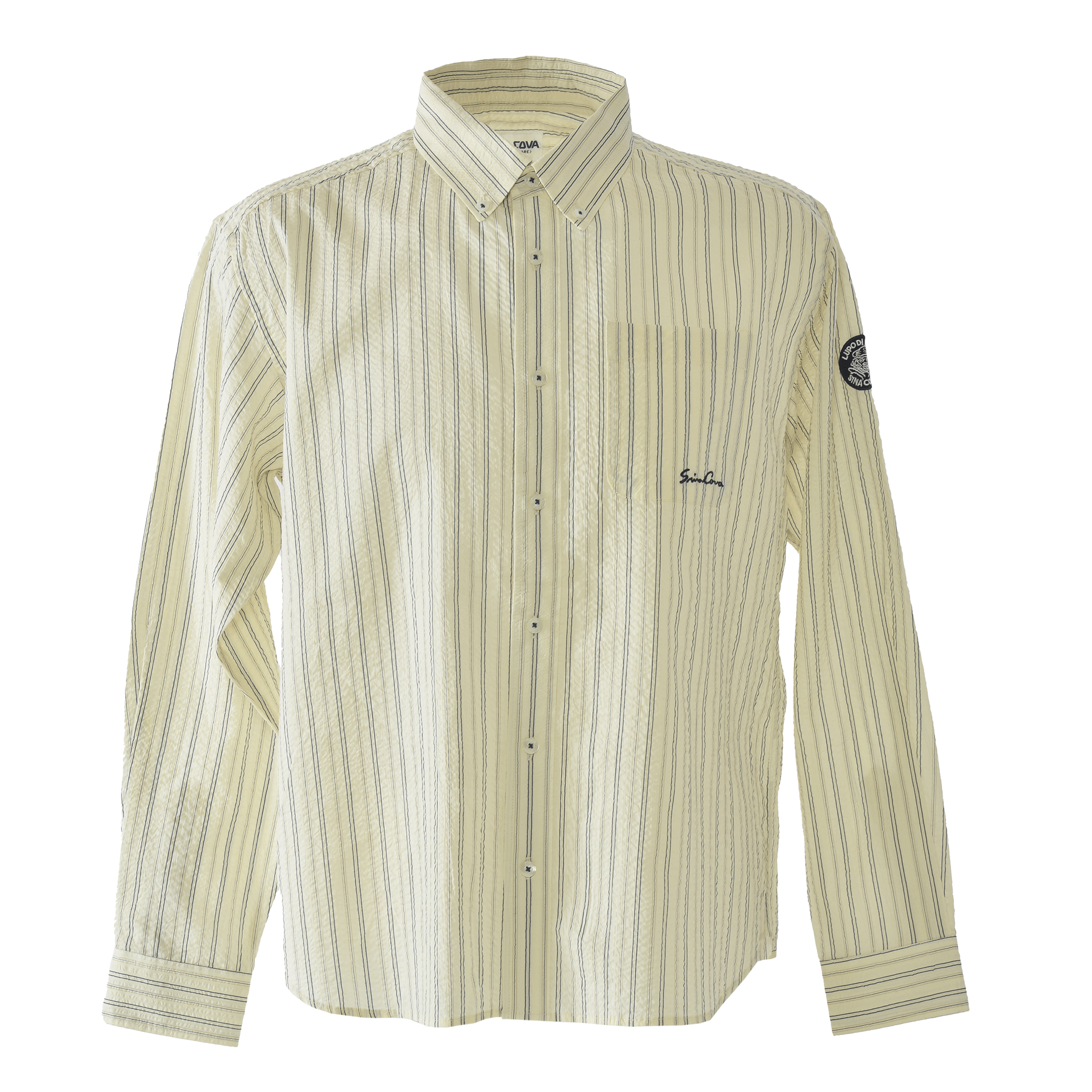 長袖扣襯衫 26134020