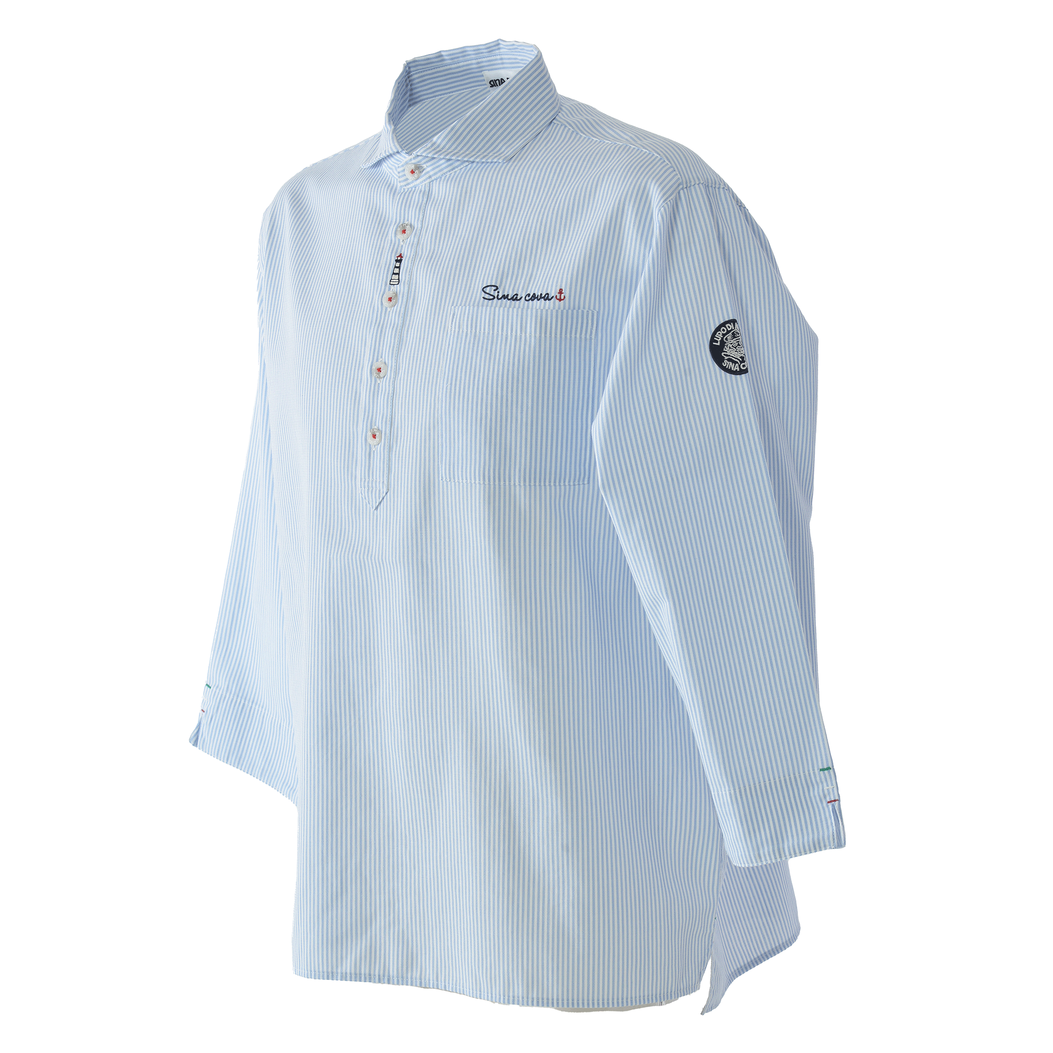 七分袖襯衫，男女通用款（Unisex）26114030