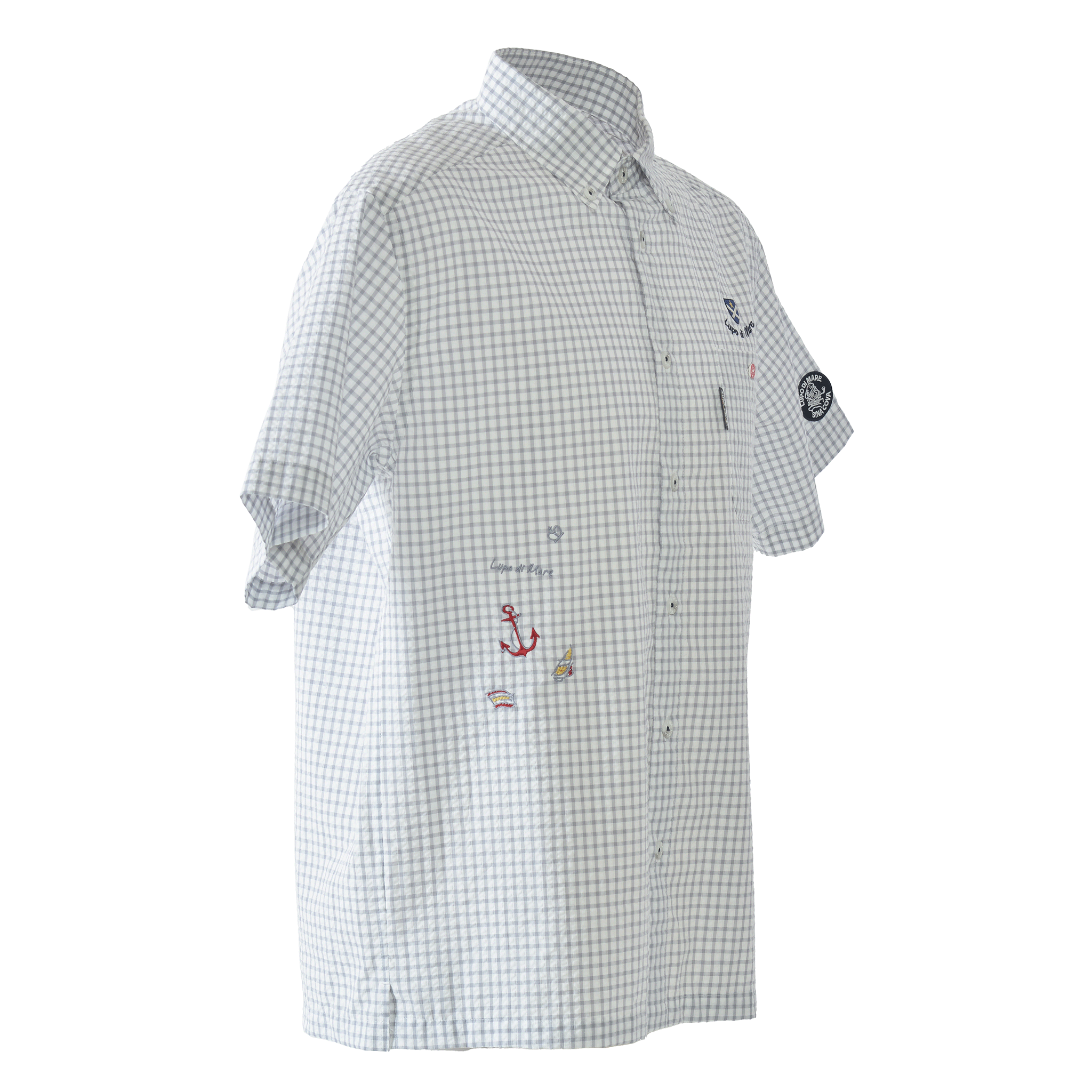 Short-sleeved button-down shirt 26114520