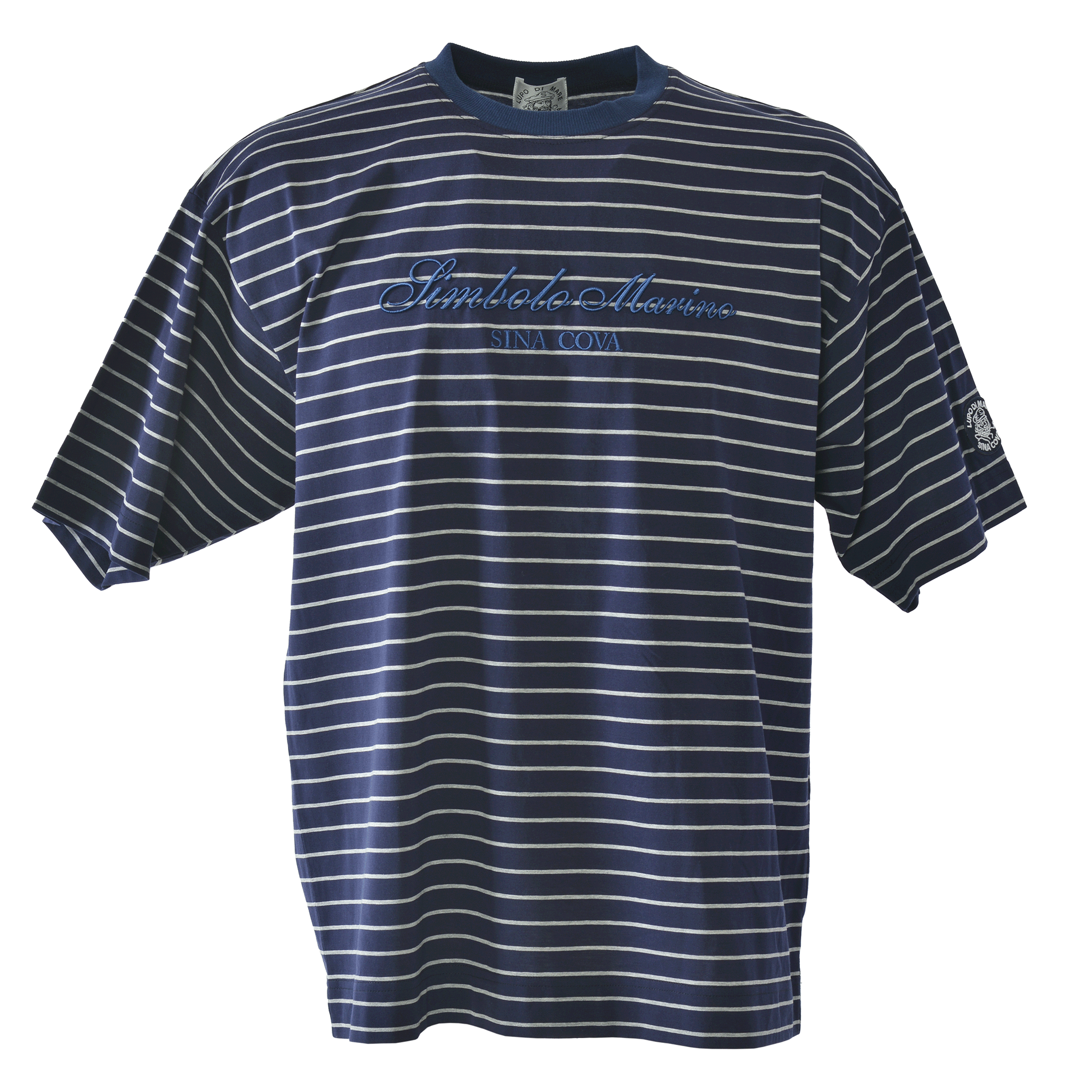 條紋落肩T卹 26110570