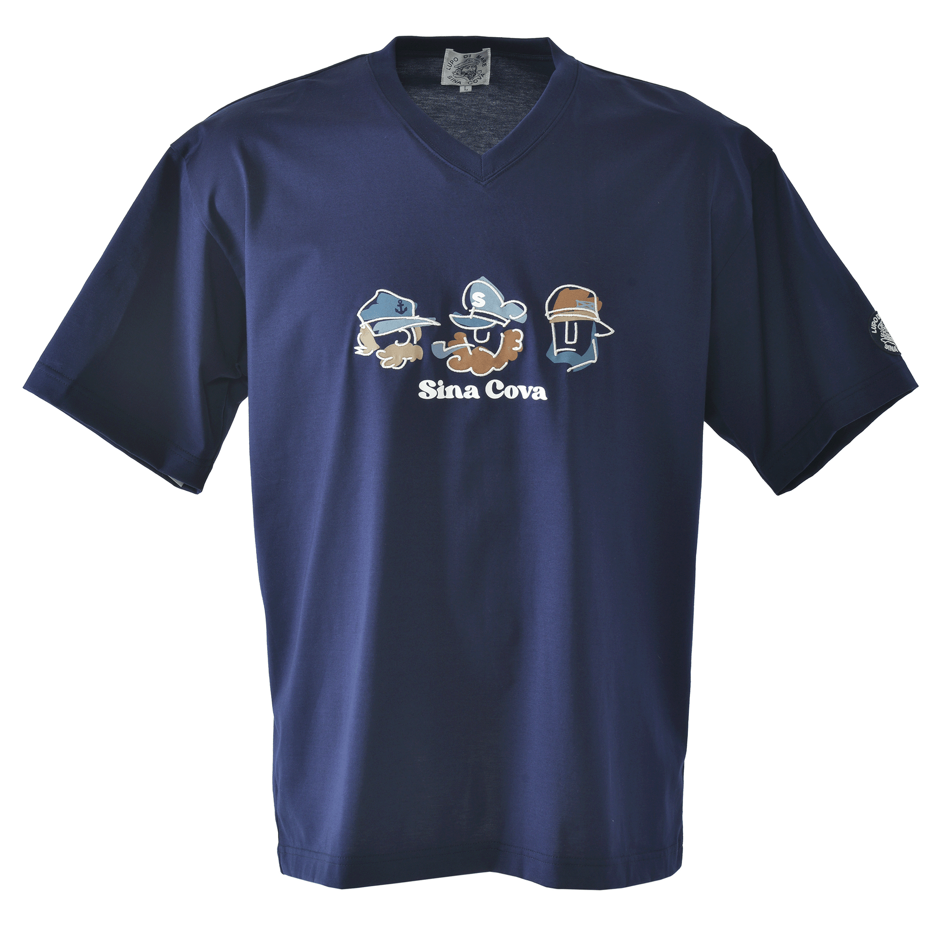 Vネック半袖Tシャツ 26120560