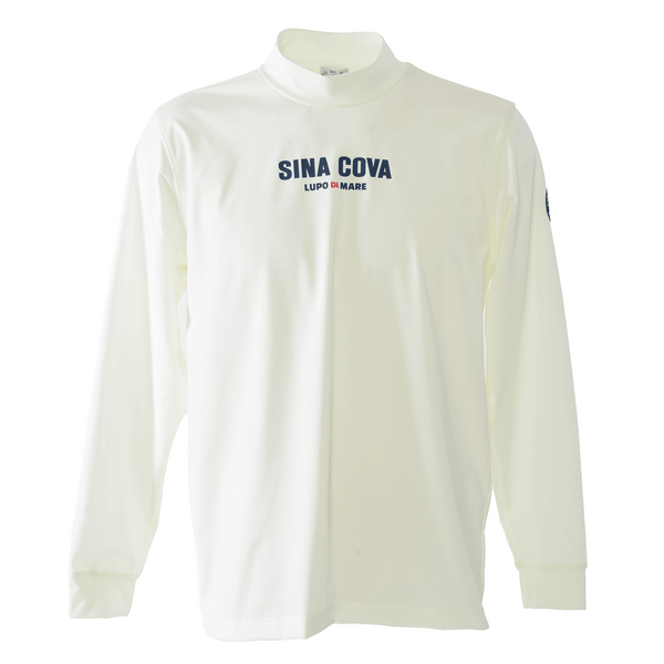 長袖モックネックTシャツ 26150010