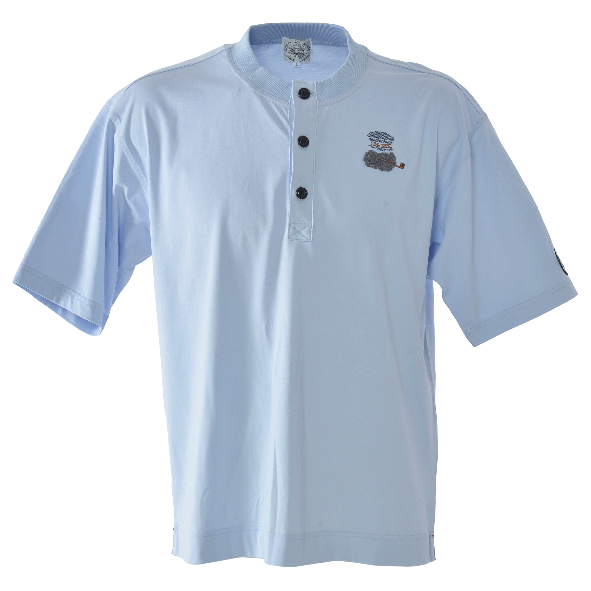 亨利領短袖T卹，男女通用款（unisex）26110550