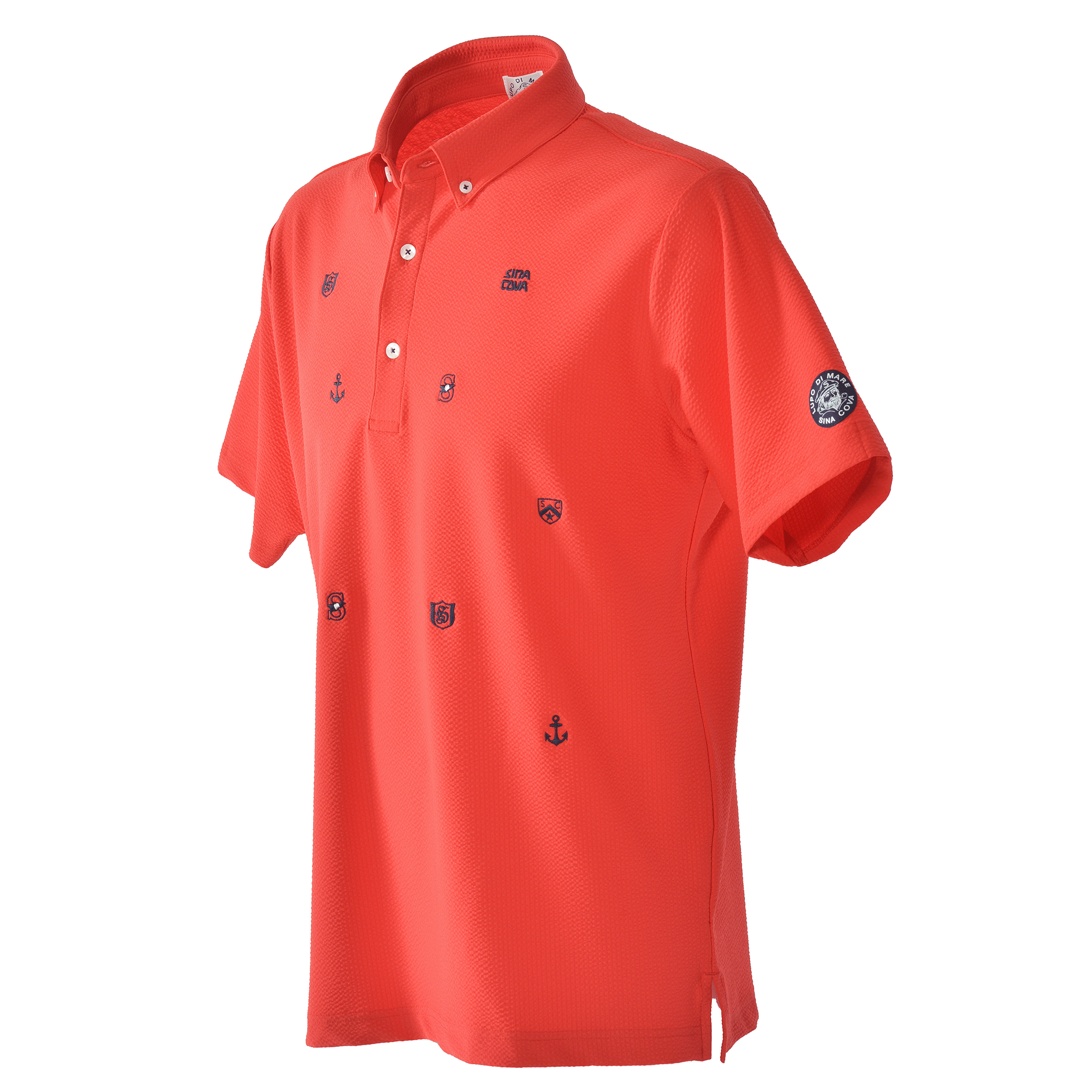 Short-sleeved button-down shirt 26150540