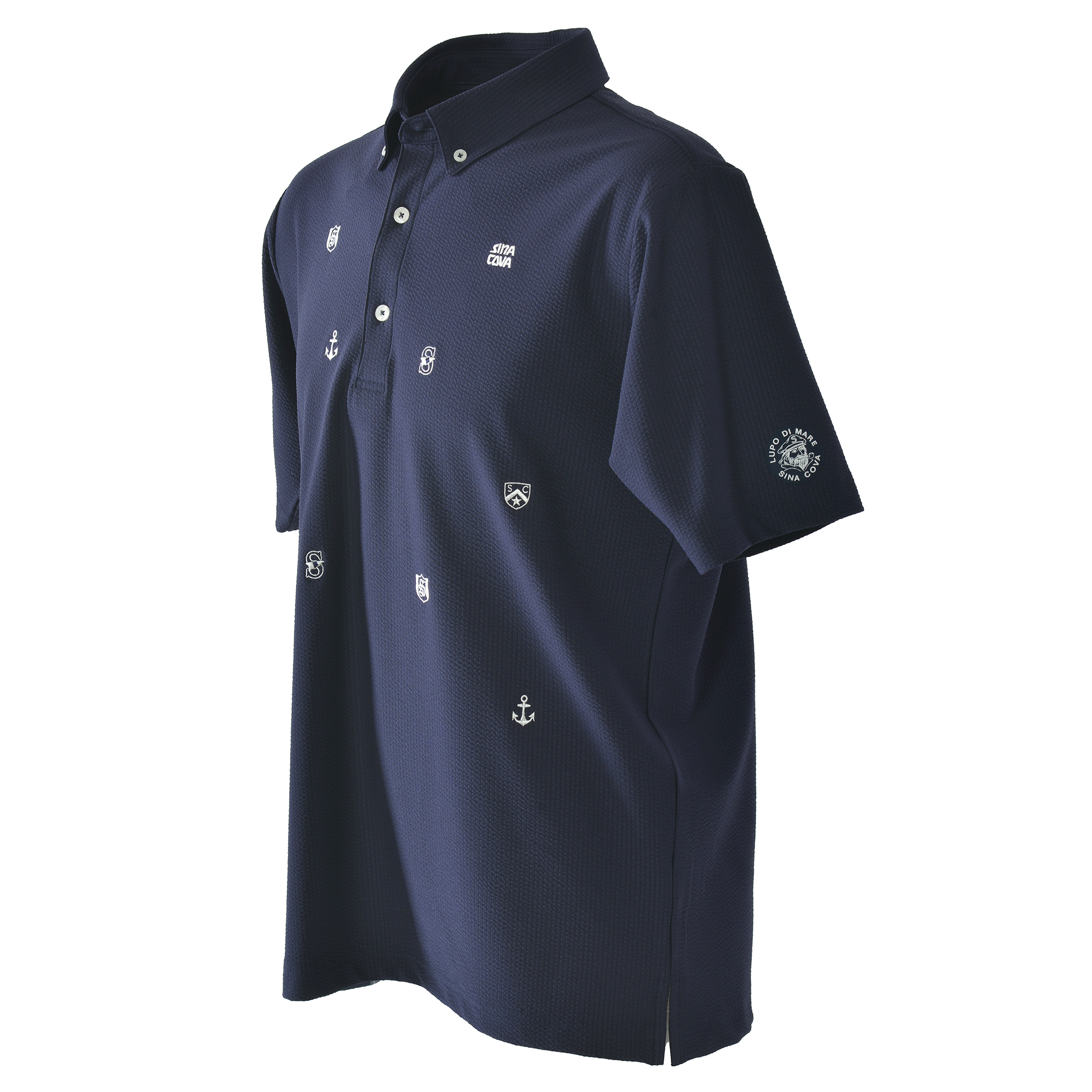 Short-sleeved button-down shirt 26150540