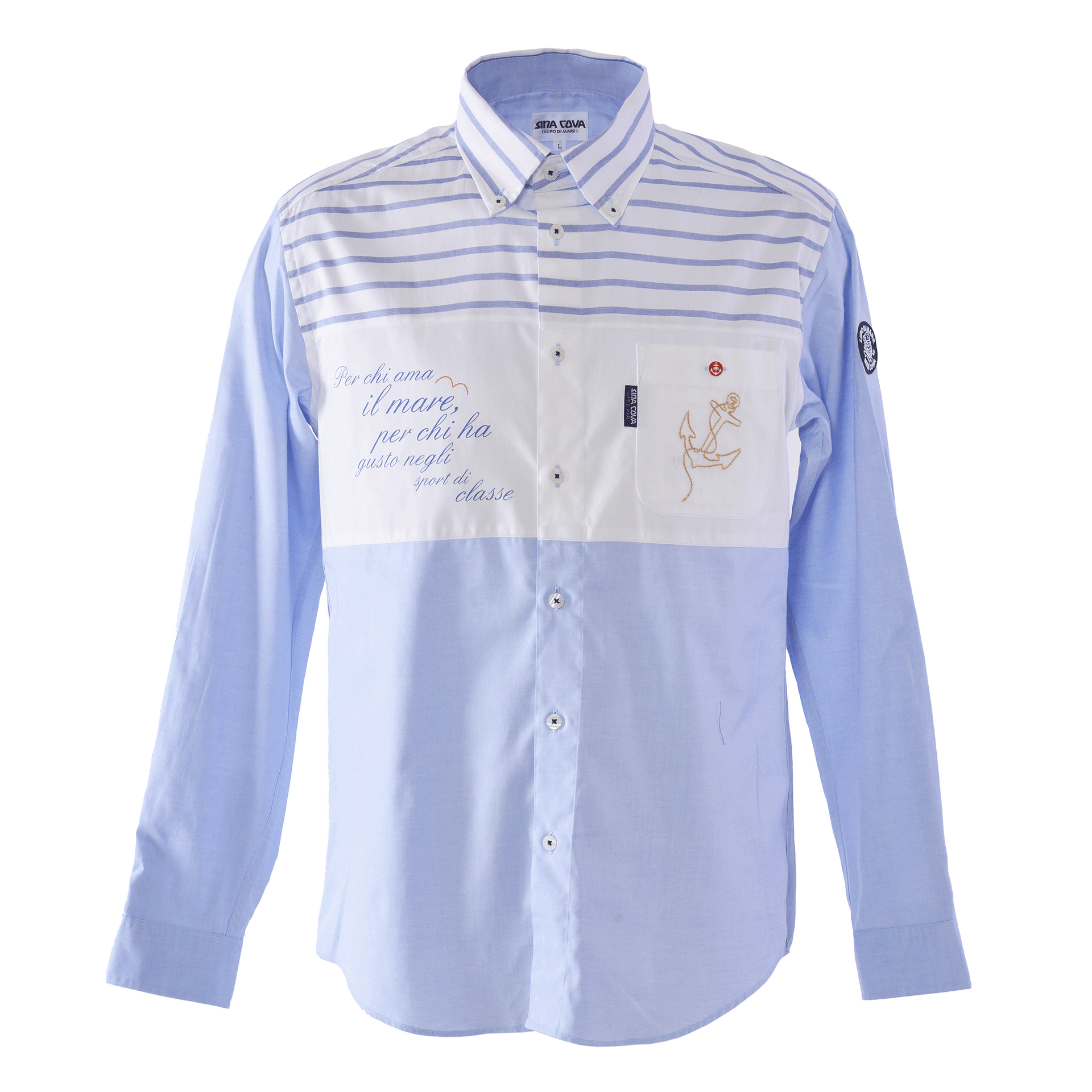 シナコバ SINA COVA 刺繍 ウール パイピングジャケット 金ボタン 船長 シナコバ（SINA COVA）2024 Spring＆Summer Collection