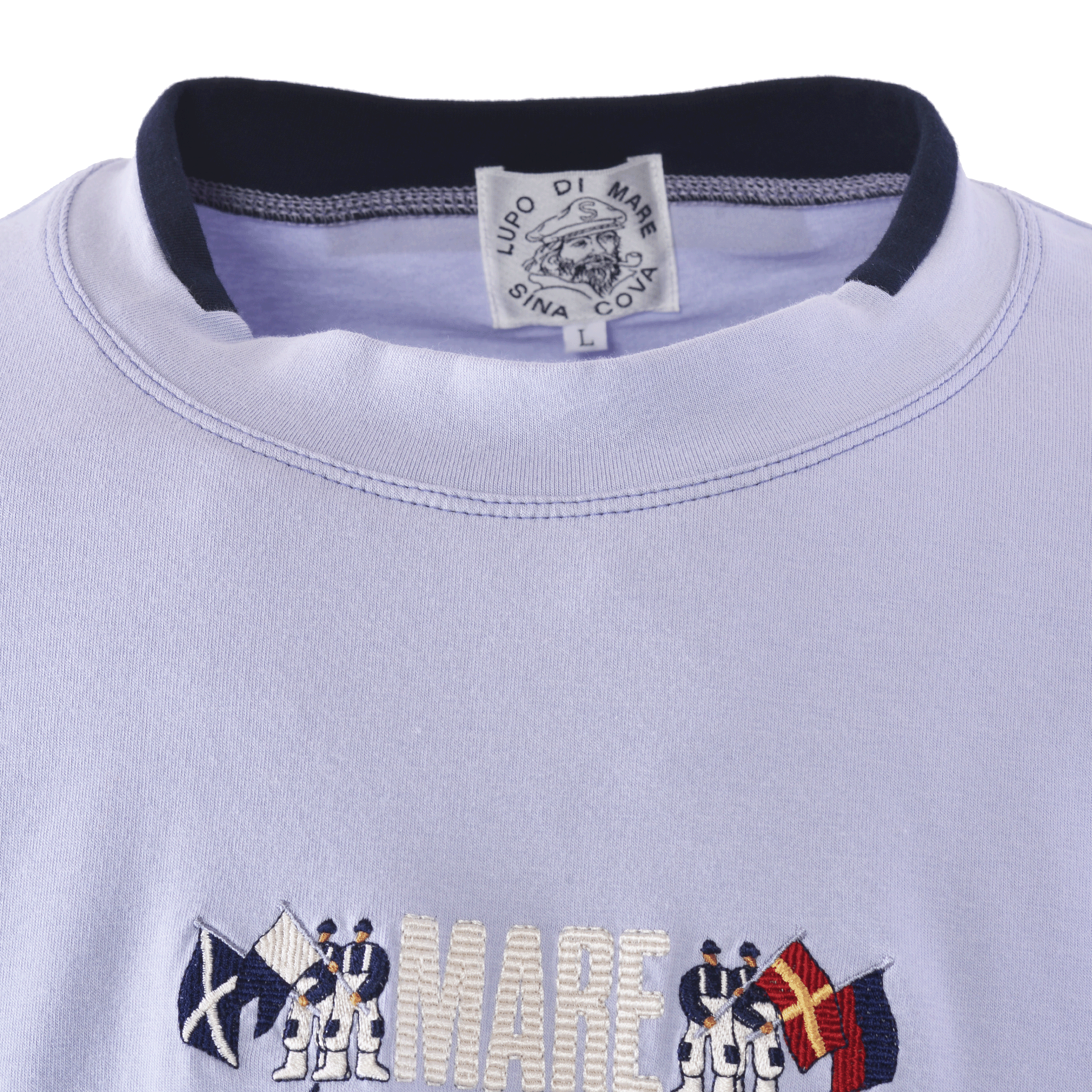 モックネックＴシャツ ユニセックス（男女兼用） 25210010