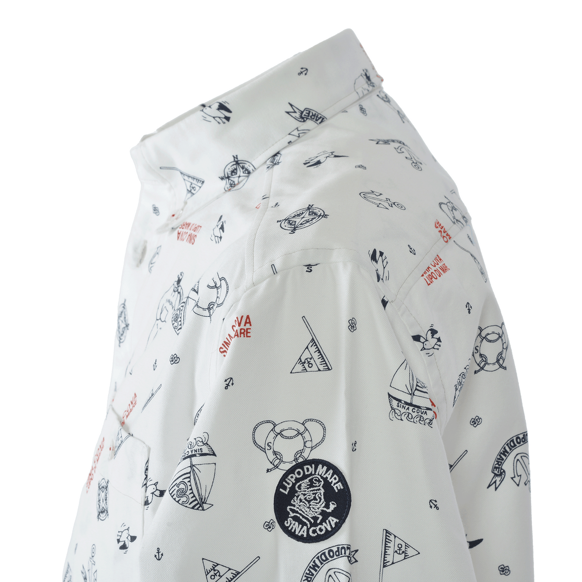 Long-sleeve Button-down Shirt 26224030