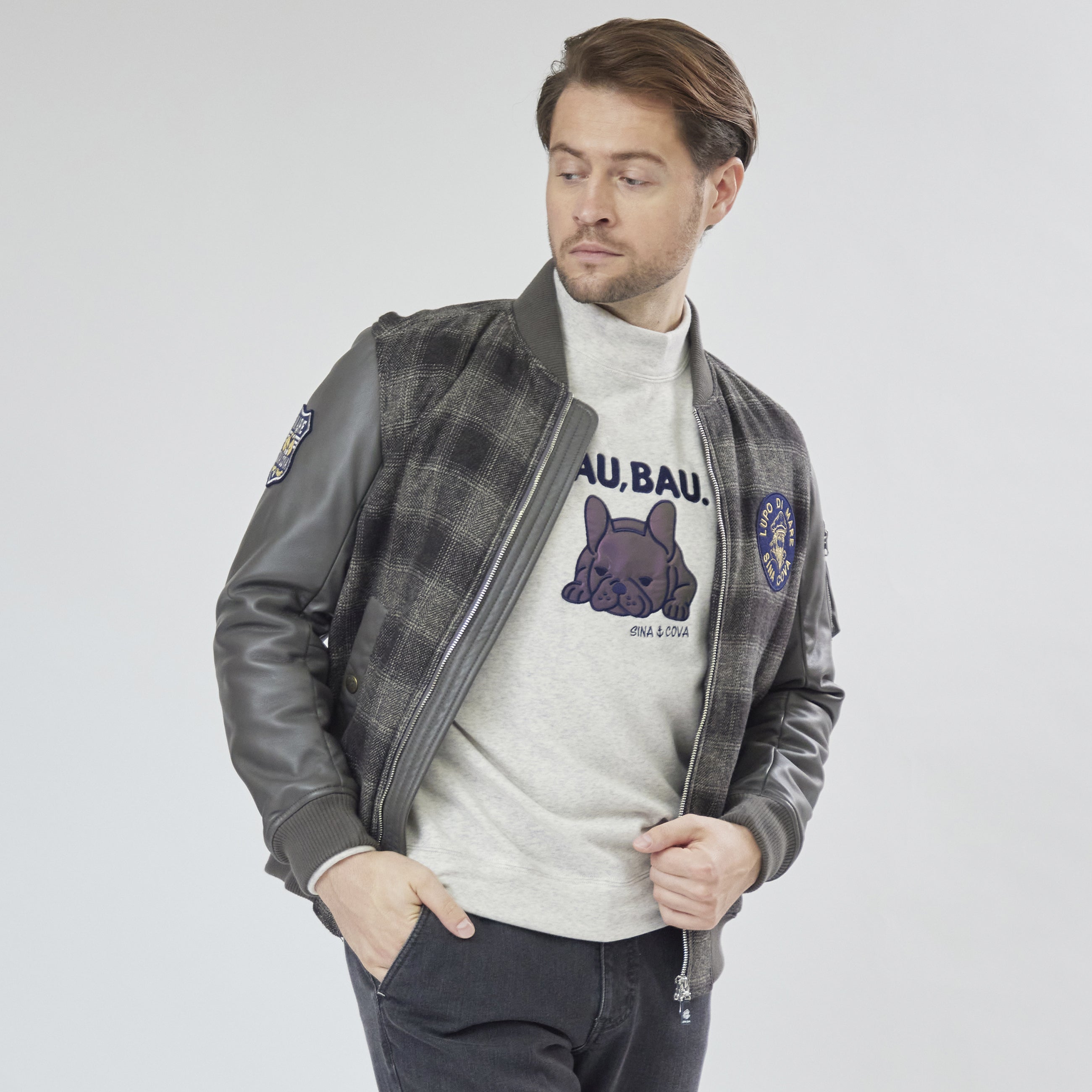 ハイネックプルオーバー (BAU,BAU.) 25220040