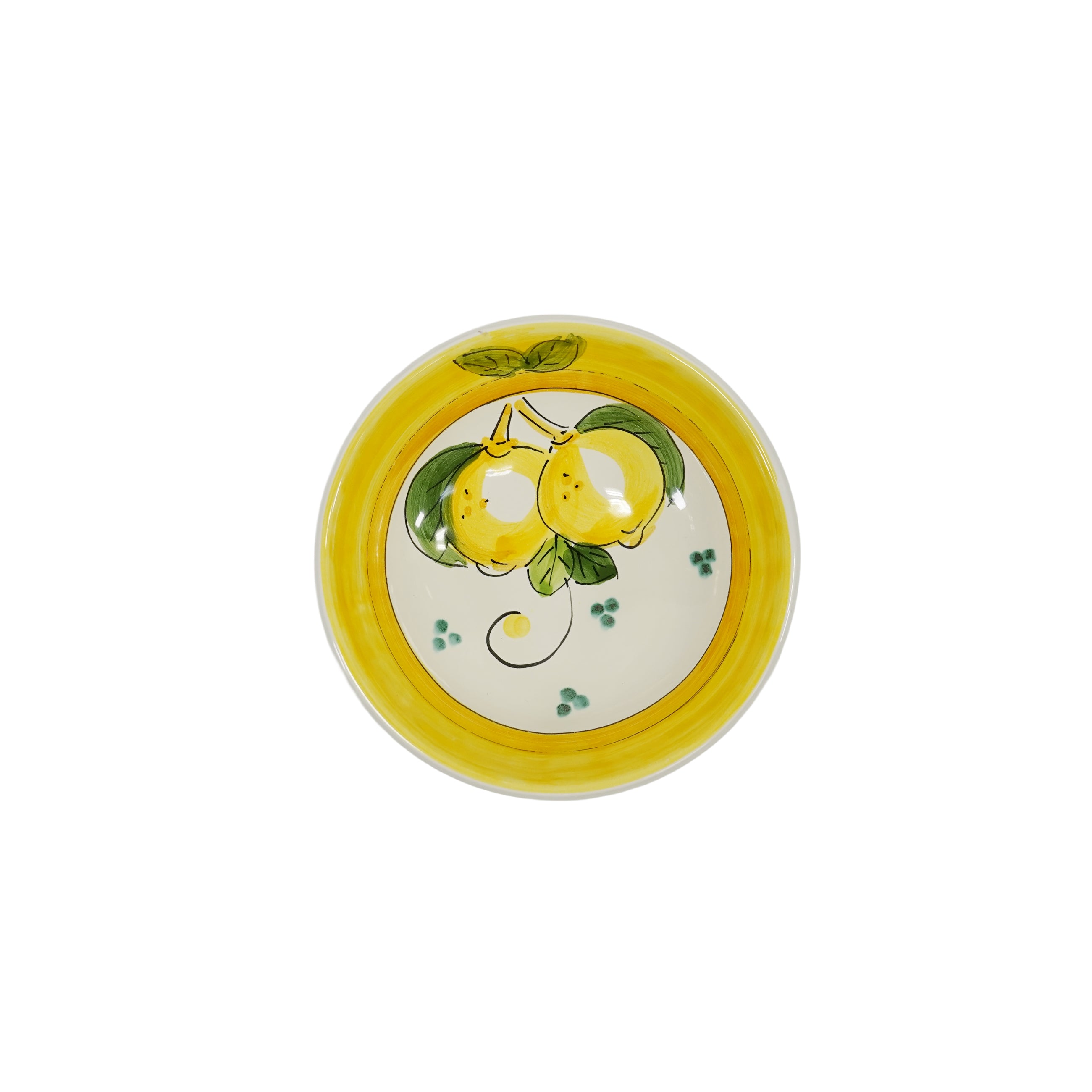 碗，檸檬 - 植物圖案（Cheramix），檸檬A（黃色），13厘米，57003050