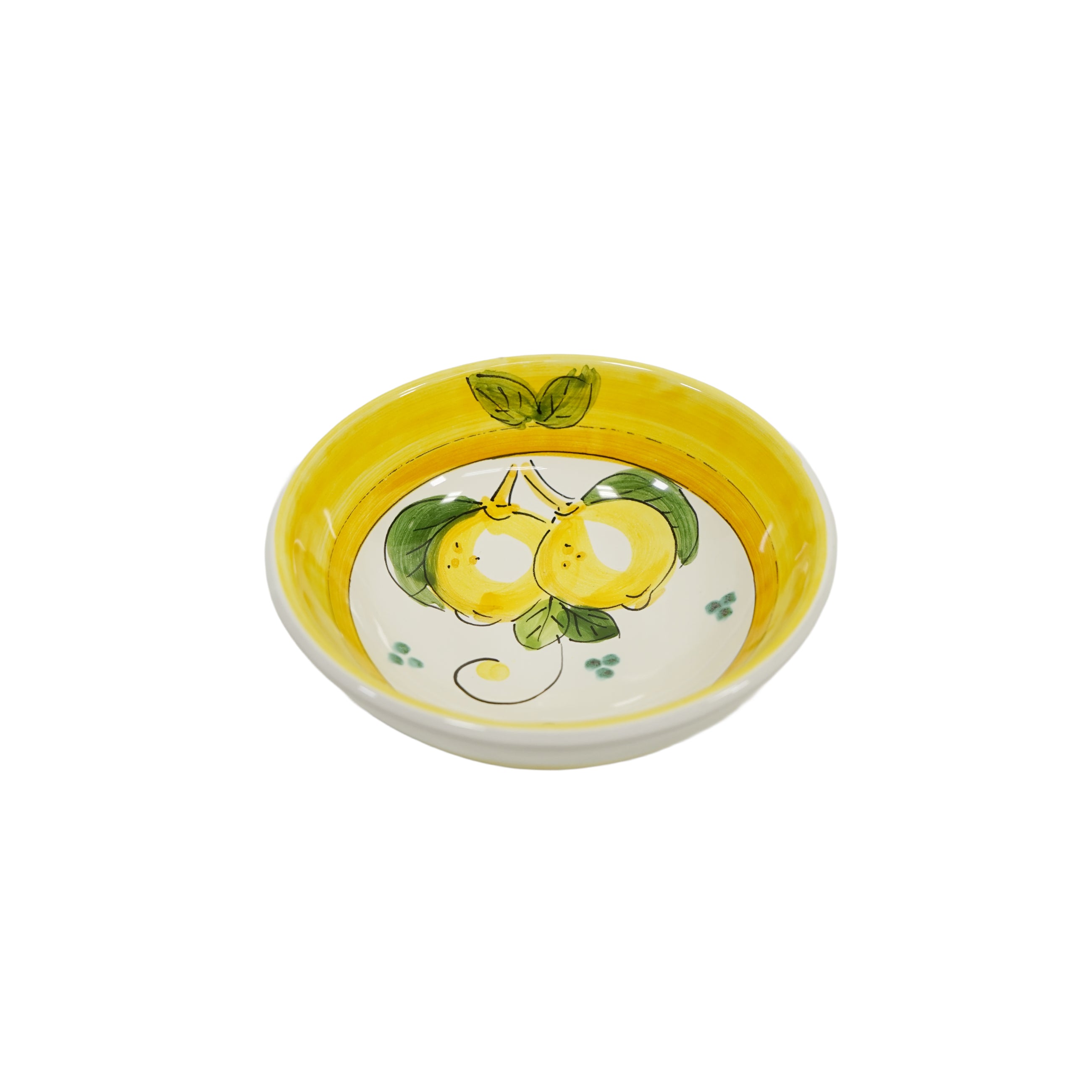碗，檸檬 - 植物圖案（Cheramix），檸檬A（黃色），13厘米，57003050