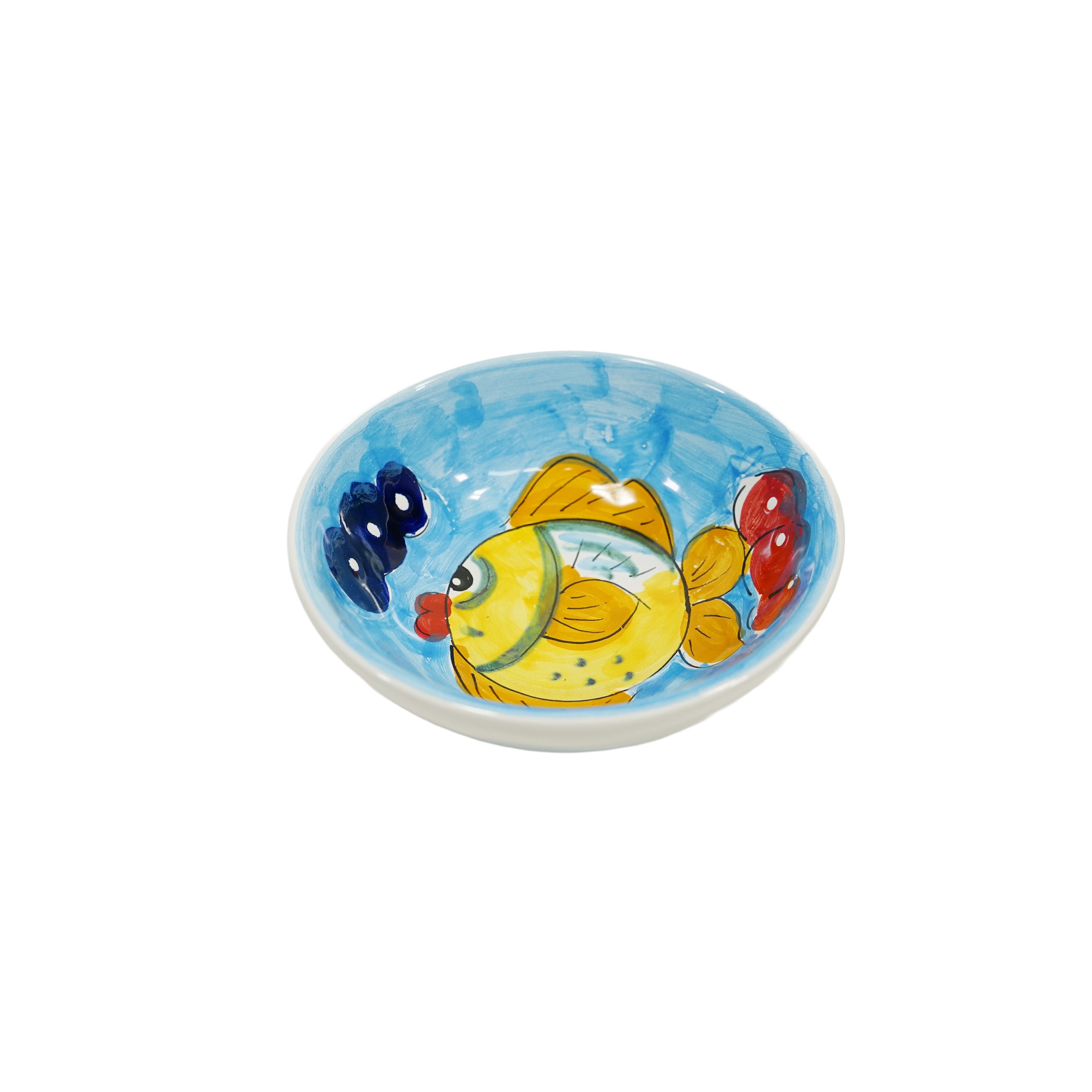 動物紋碗 (Cheramix) 魚B (天藍色) 13cm 57003060
