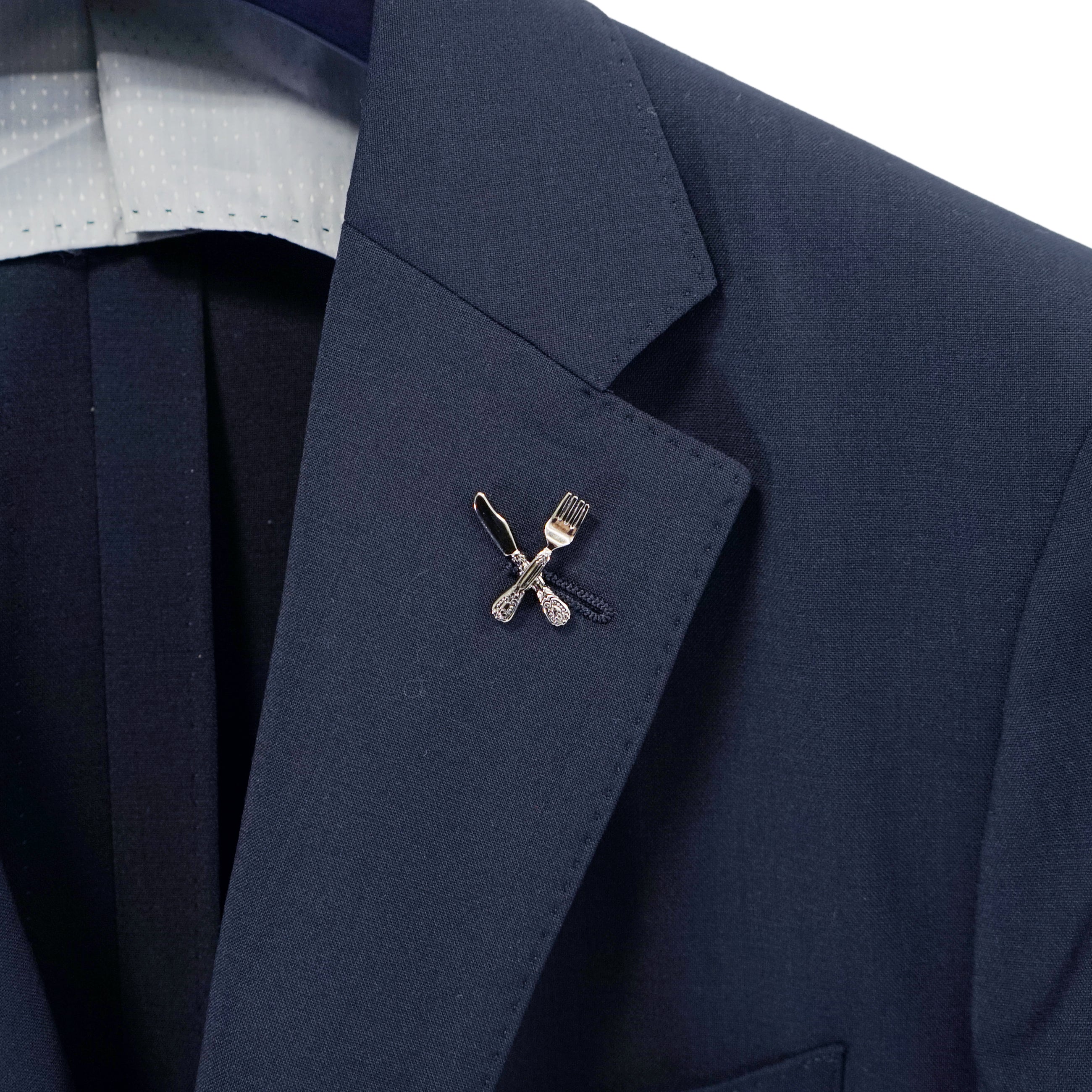ラペルピン（ナイフ＆フォーク）57003480