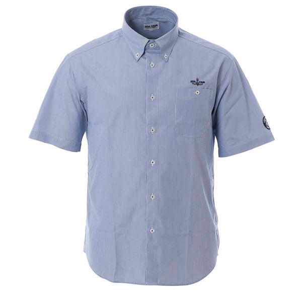 Short -sleeved button down shirt 10004510