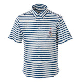 Short -sleeved button down shirt 20124510