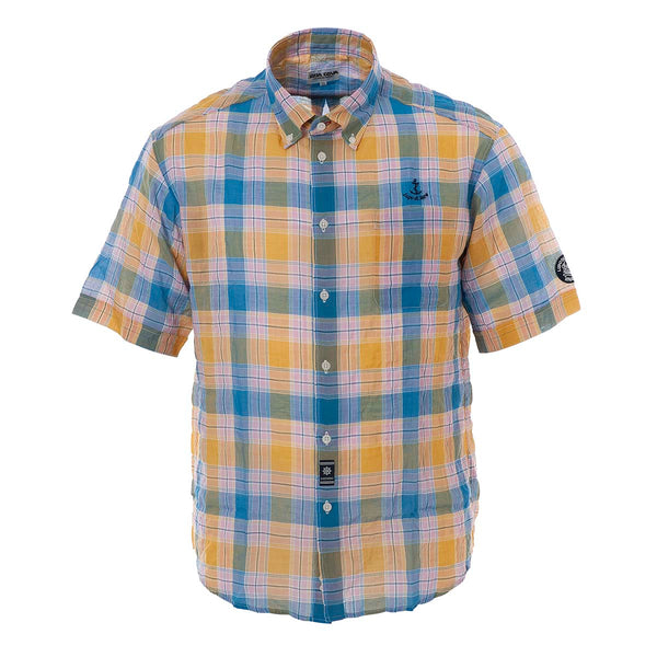 King size short sleeve button down shirt 20134526