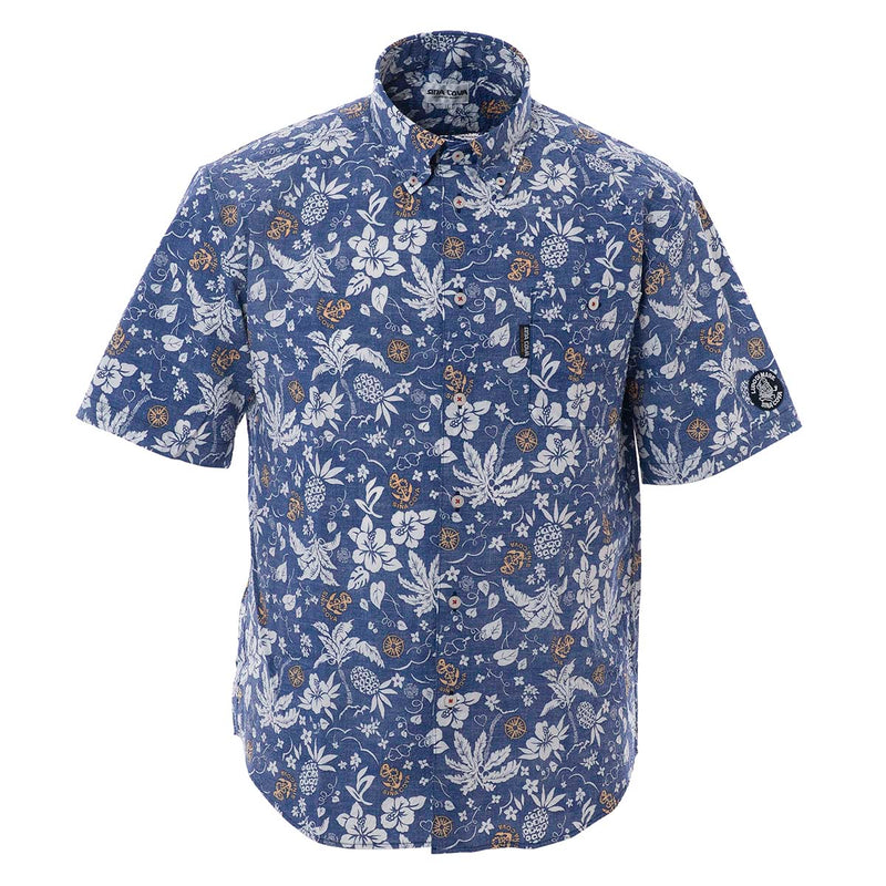 King size short sleeve button down shirt 20124616