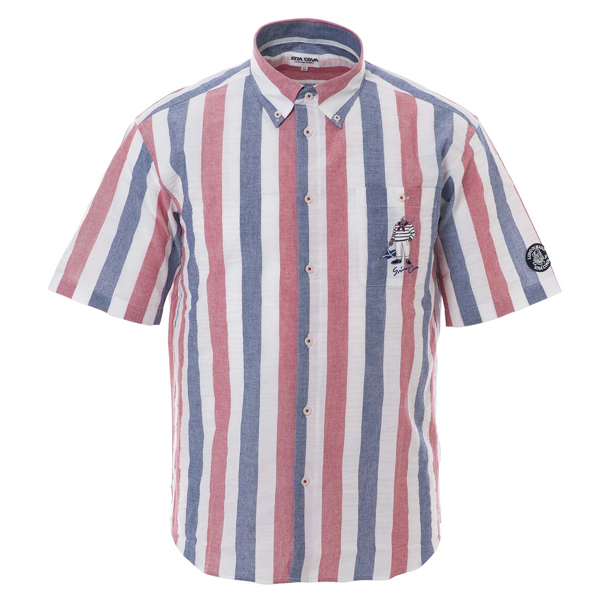 【アウトレット】半袖ボタンダウンシャツ　20124590