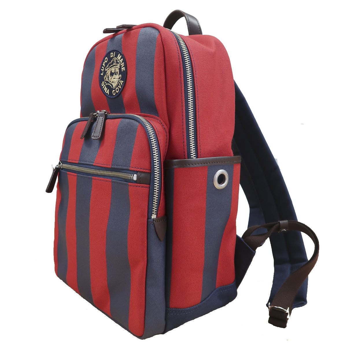 SINA COVA シナコバ 2WAY バッグ 手提げ リュック 紺 船長