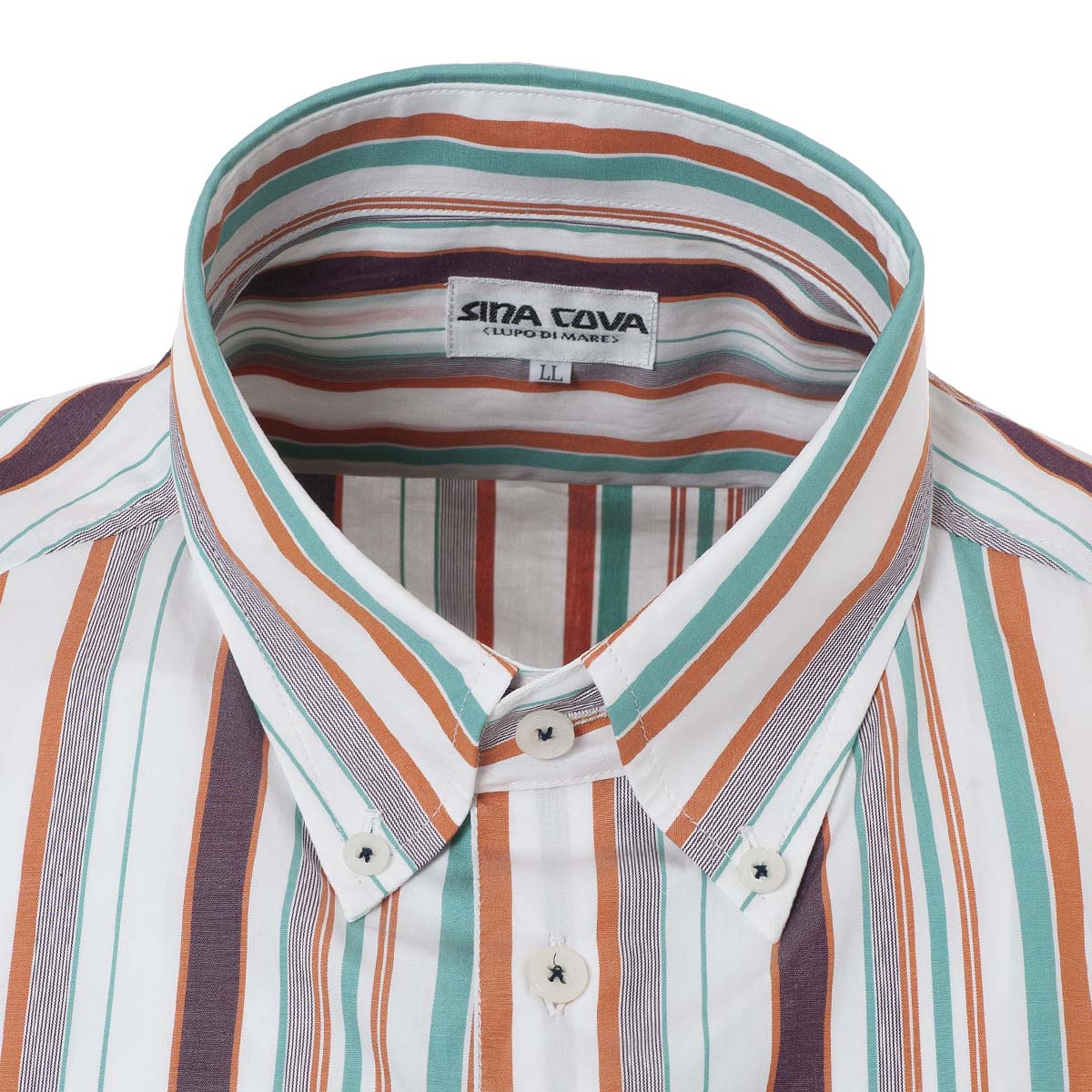 【アウトレット】シナコバ （SINA COVA） 長袖 ボタンダウンシャツ 21124028