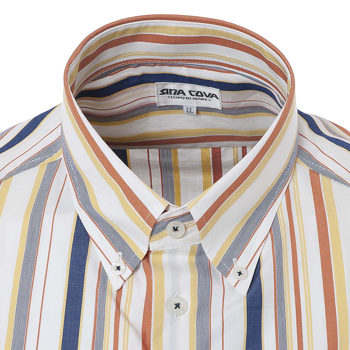 【アウトレット】シナコバ （SINA COVA） 長袖 ボタンダウンシャツ 21124028