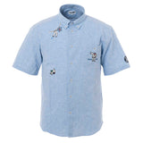 Short -sleeved button down shirt 21124530