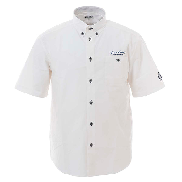 Short -sleeved button down shirt 21124550