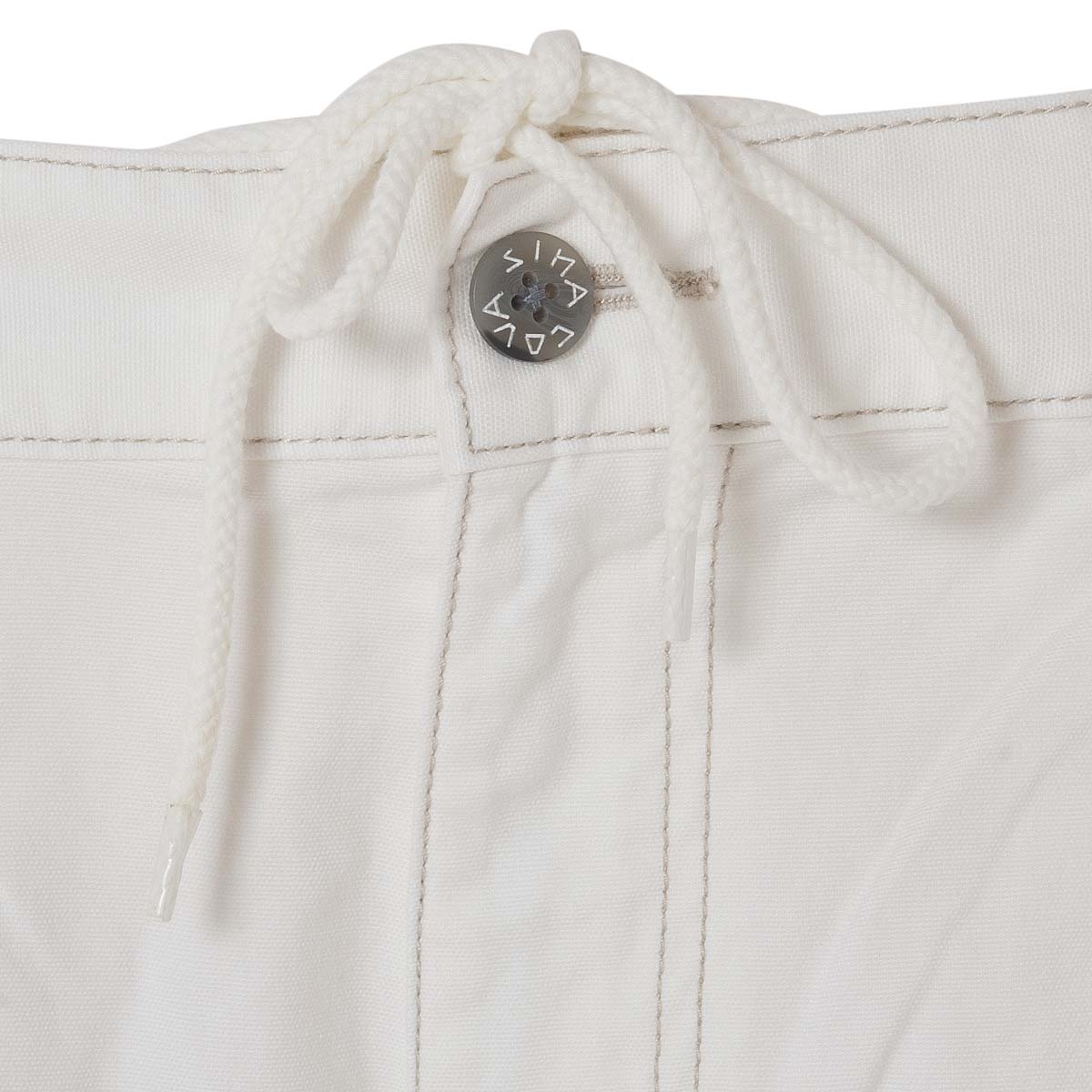 【新品・未使用】SINA COVA プリントパンツ　ホワイト 新品・未使用】SINA COVA プリントパンツ ホワイト - メルカリ