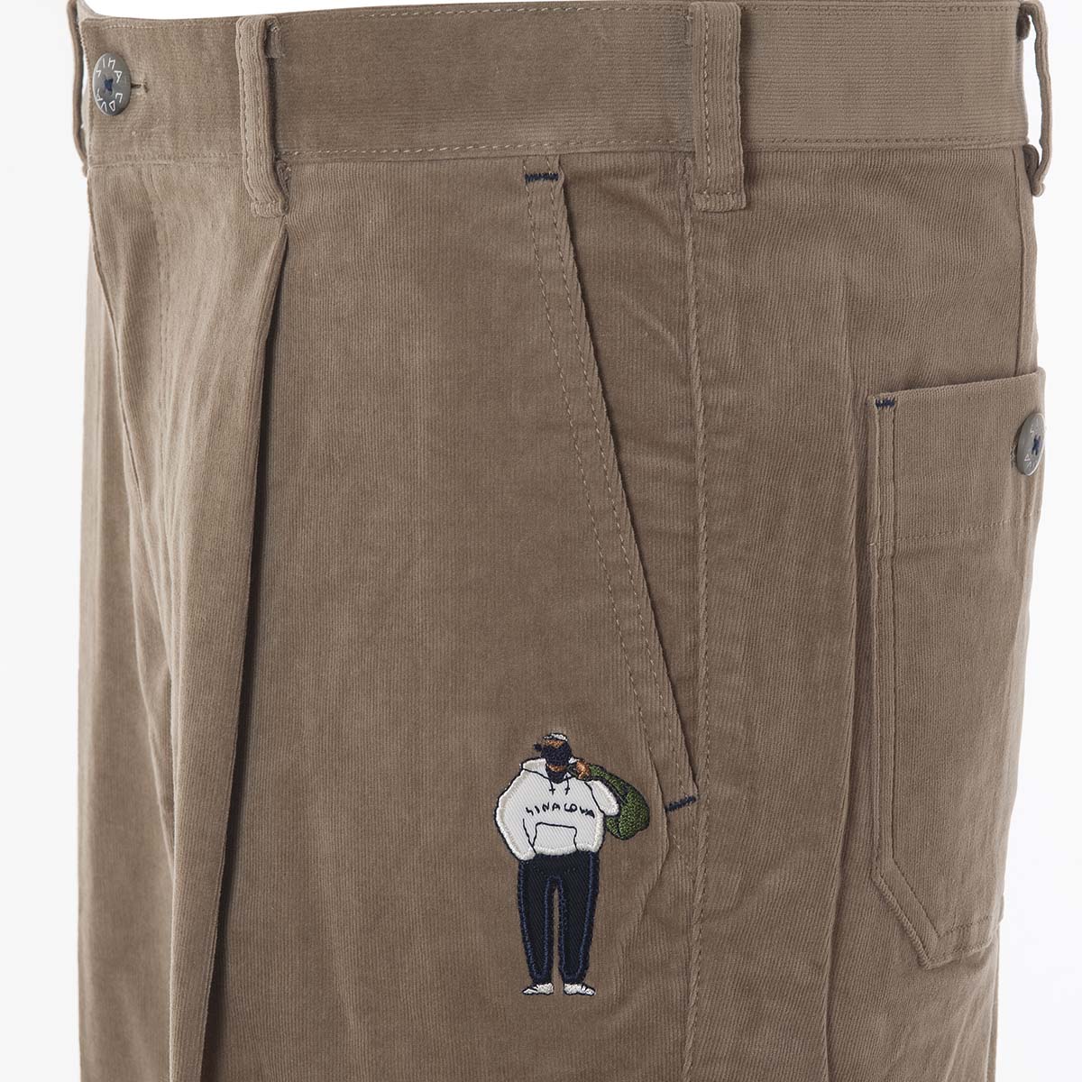 【アウトレット】 ワンタックパンツ 21225040