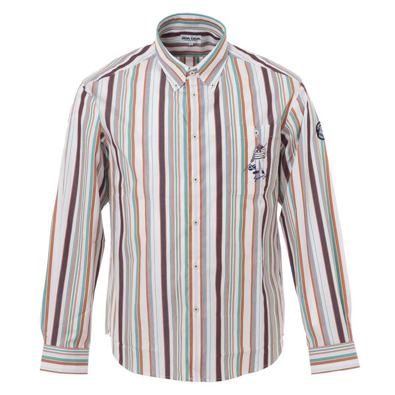 【アウトレット】シナコバ （SINA COVA） 長袖 ボタンダウンシャツ 21124028