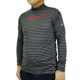 Long -sleeved off - turtle  T -shirt 21250010