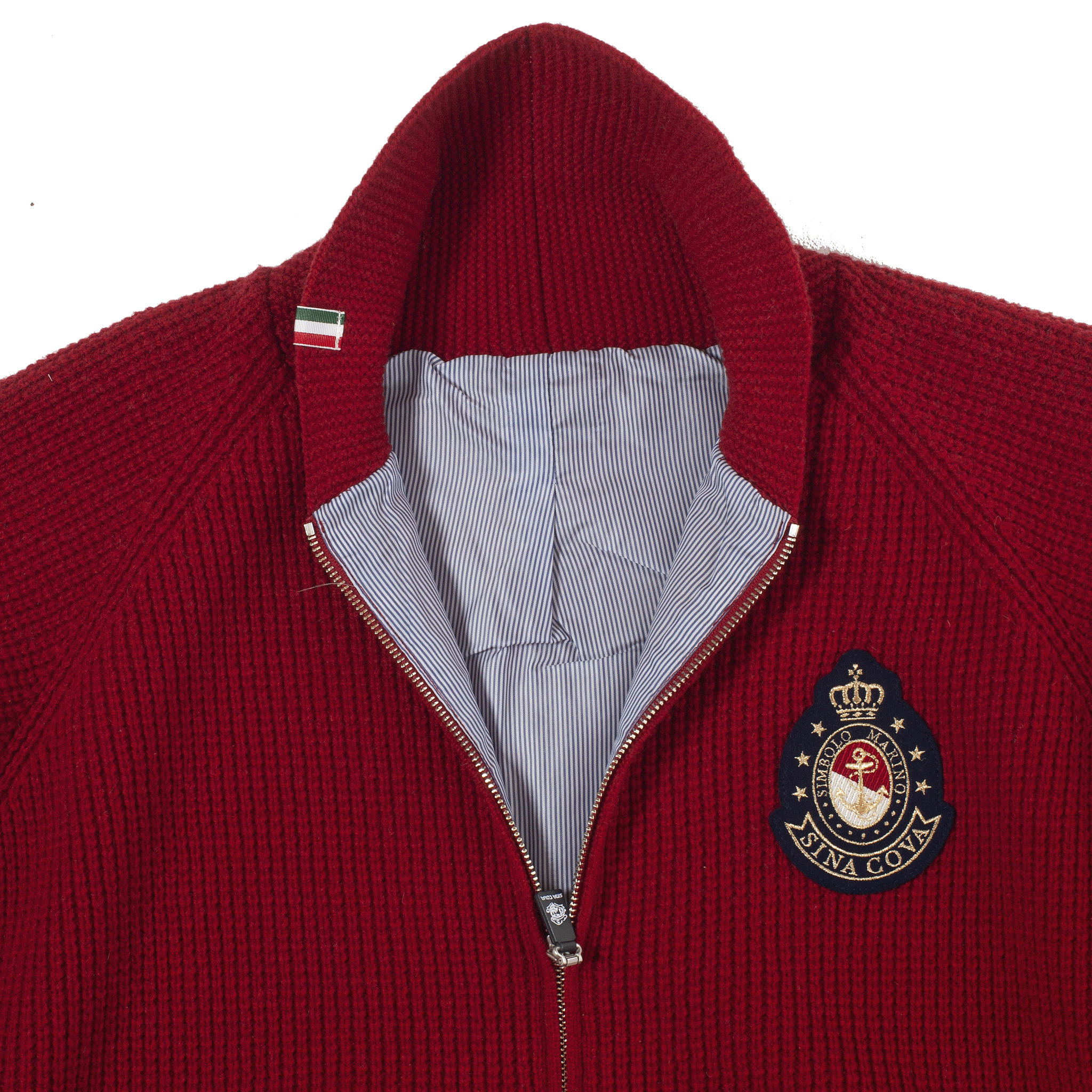 【アウトレット】シナコバ （SINA COVA） ZIP UP ニットジャケット 22223040
