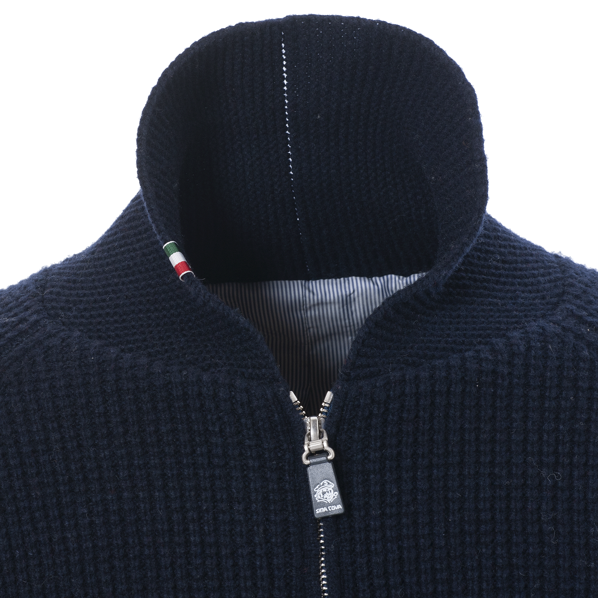【アウトレット】シナコバ （SINA COVA） ZIP UP ニットジャケット 22223040