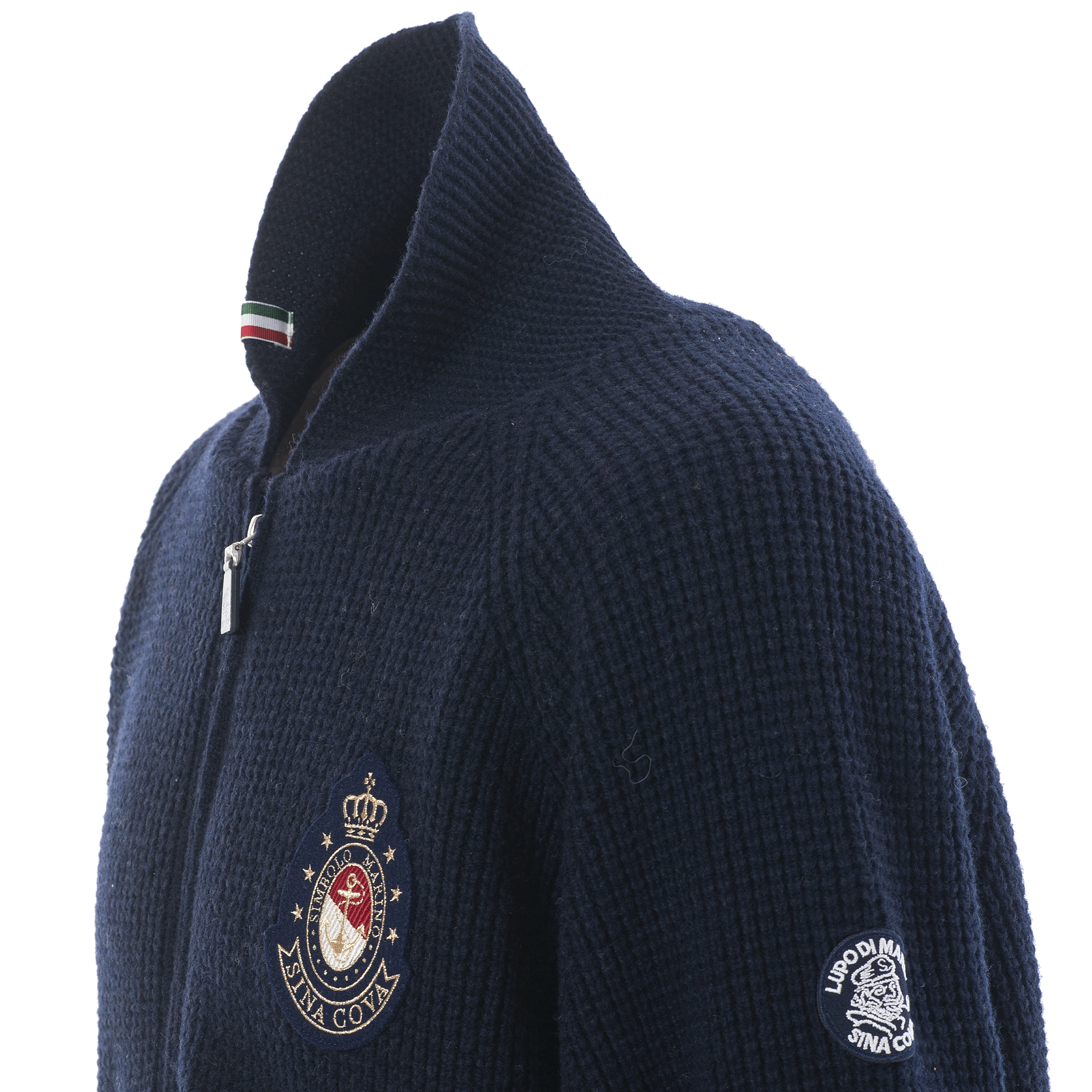 【アウトレット】シナコバ （SINA COVA） ZIP UP ニットジャケット 22223040