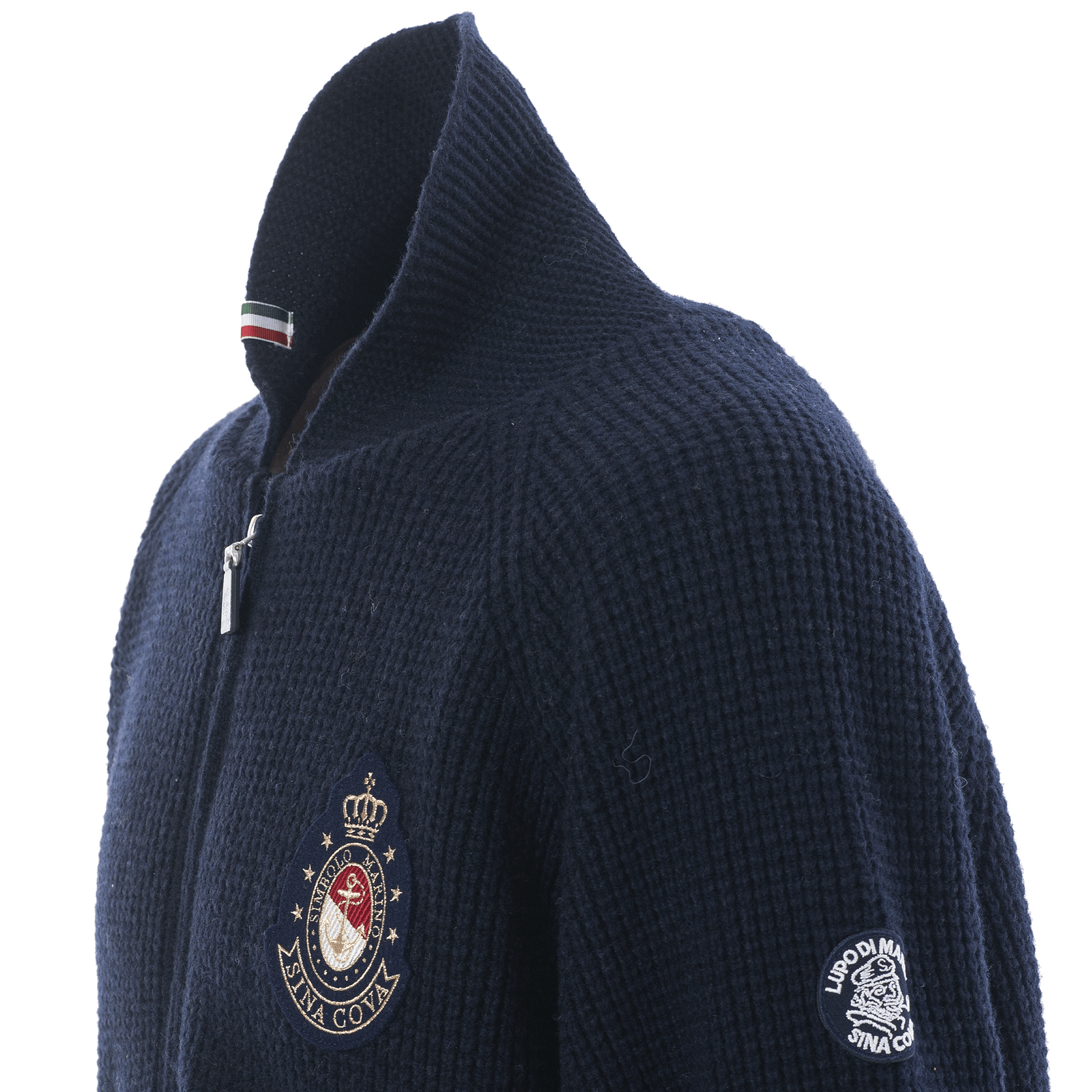 公式】シナコバ (SINA COVA) ZIP UP ニットジャケット 22223040 公式】シナコバ (SINA COVA) ZIP UP ニットジャケット 22223040