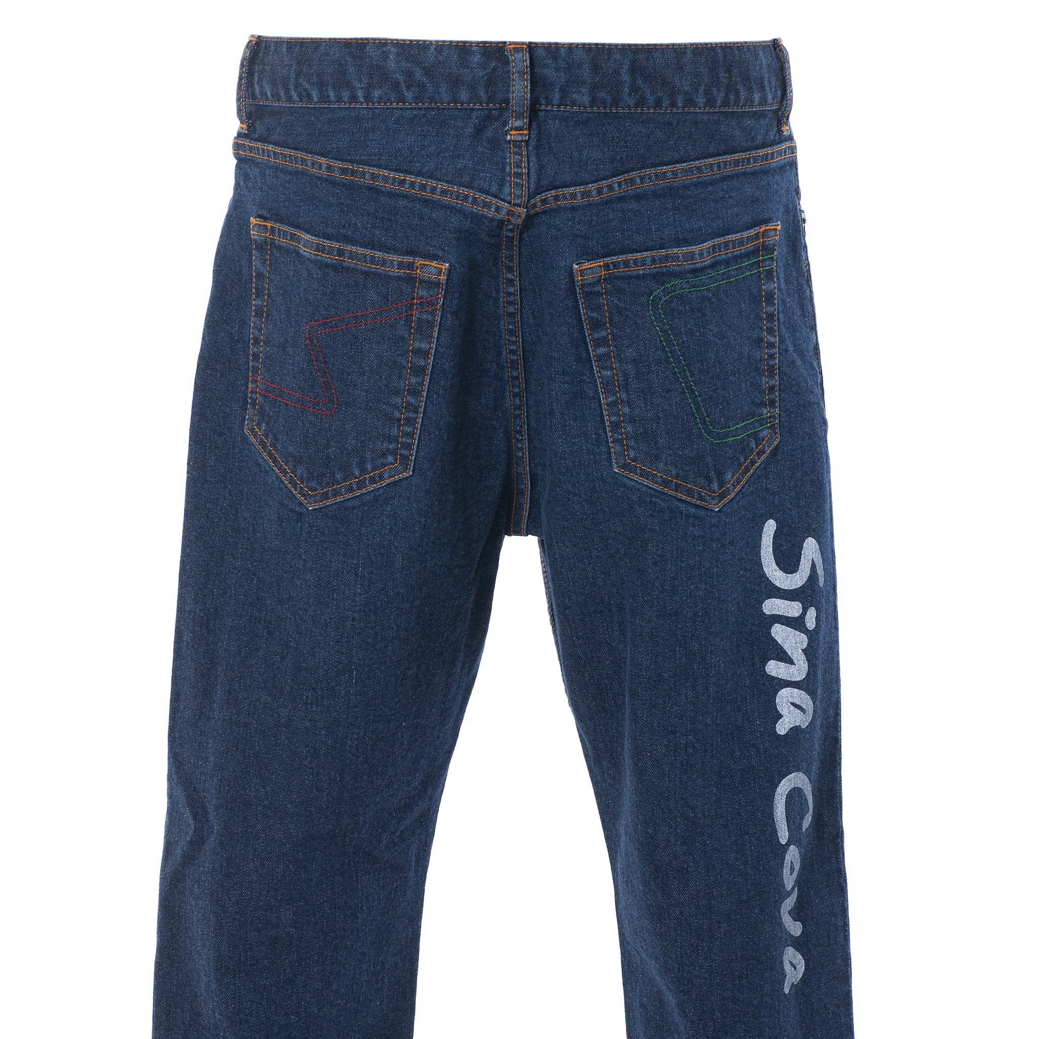 美品　SINA COVA ダークデニムパンツ シナコバジーパン　大きめ シナコバ（SINA COVA）デニム