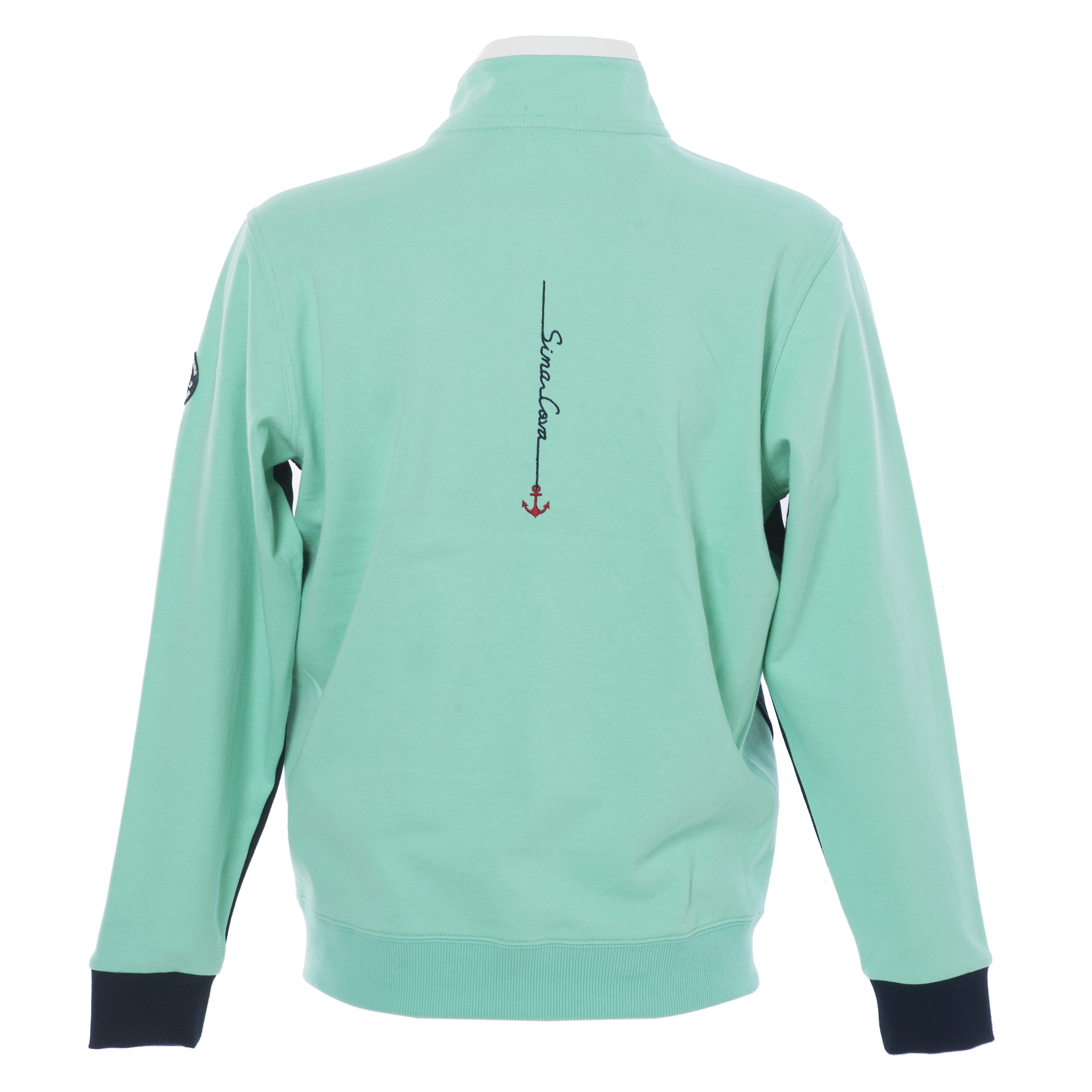 【公式】シナコバ （SINA COVA） ZIPUPプルオーバー 22210030 ネイビーの背面