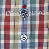 SINA COVA King Size Long Sleeve Button Down Shirt 22214016