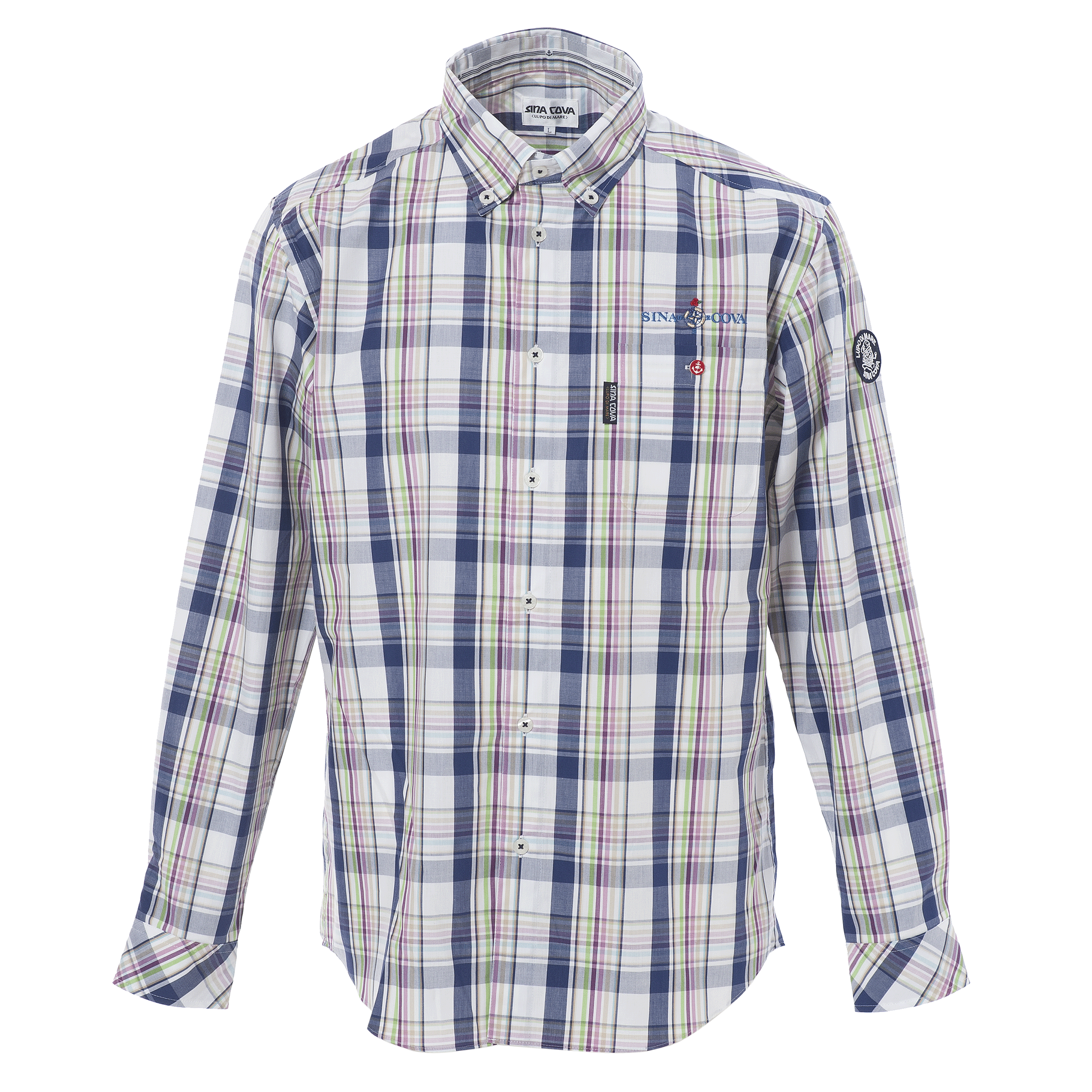 【アウトレット】シナコバ （SINA COVA） 長袖 ボタンダウンシャツ 22214010