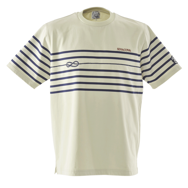 公式】シナコバ(SINA COVA)パネルボーダー半袖Tシャツ ユニセックス
