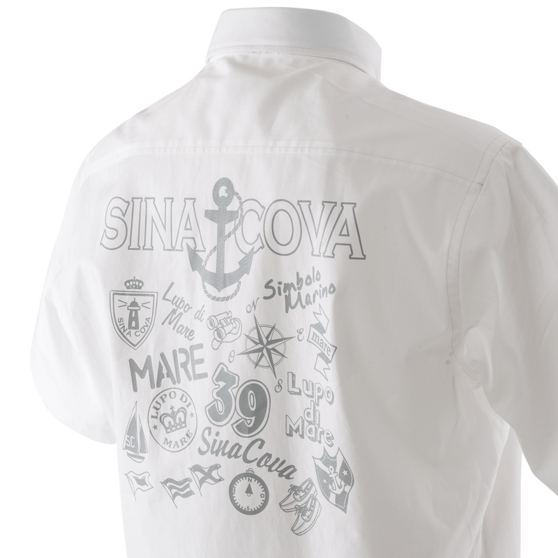 【公式】シナコバ（SINA COVA）半袖ボタンダウンシャツ　レーシングイメージ　23114510
