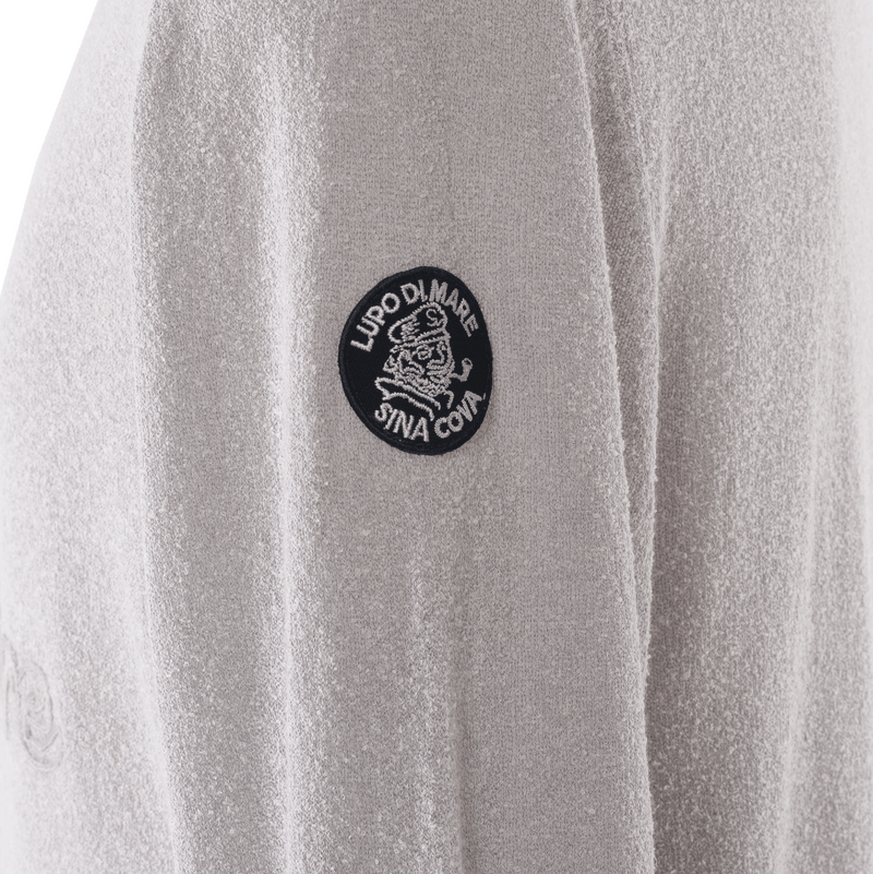 [Official] SINA COVA V neck knit pullover T -shirt -like cotton hemp nylon 23132010