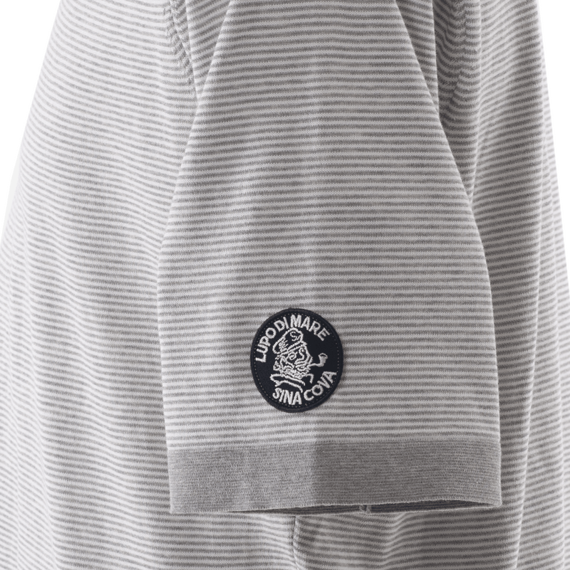 [Official] Sina Cova Knit Short Sleeve T -shirt Thin border 23132510