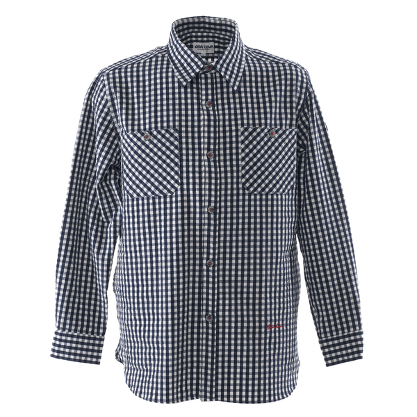 [Official] Sina Cova CPO Shirt Gingham Check Pattern Shirt Jacket 23133020