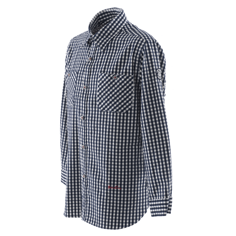 【公式】シナコバ（SINA COVA）CPOシャツ ギンガムチェック柄 シャツジャケット 　23133020