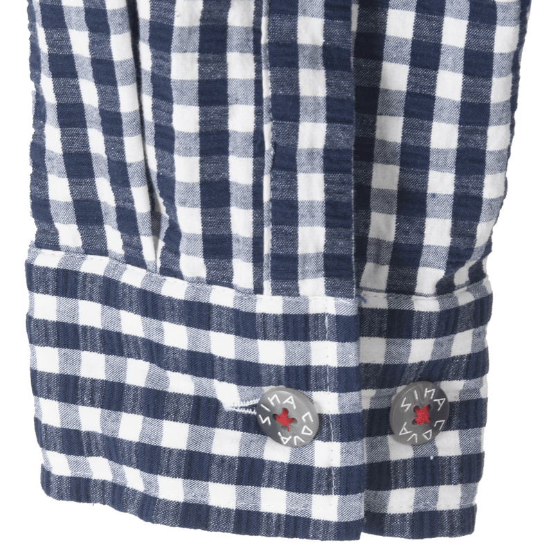 [Official] Sina Cova CPO Shirt Gingham Check Pattern Shirt Jacket 23133020