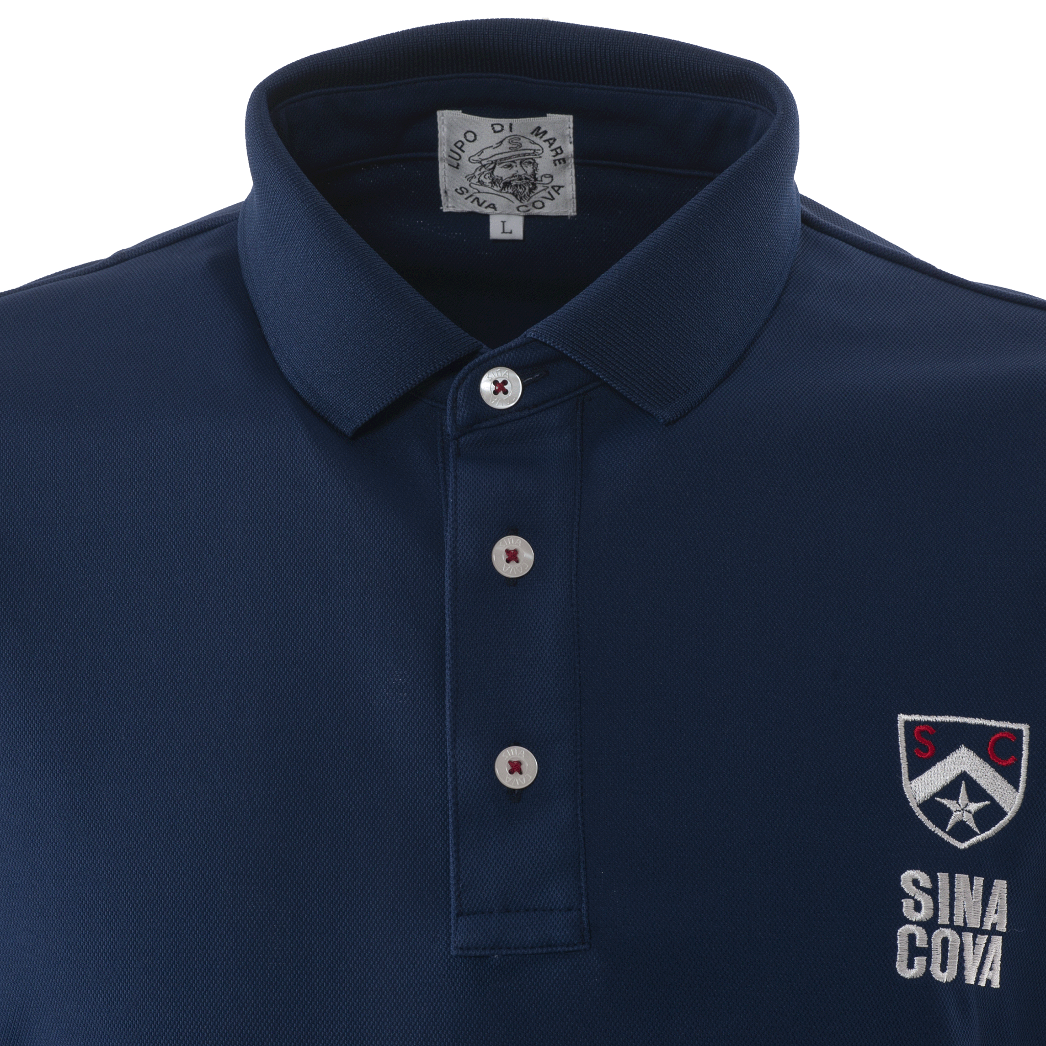[官方] SINA COVA 長袖 Polo 衫 功能性材質 運動服 23150020