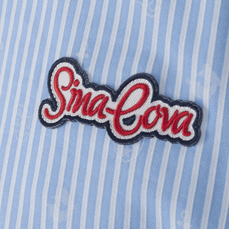 【公式】シナコバ（SINA COVA）半袖ポロシャツ ボタンダウンシャツ 総柄 ゴルフ　23150550